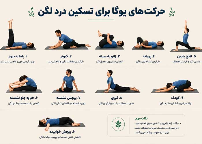بهترین حرکات کششی و نرمشی برای درد کمر و لگن